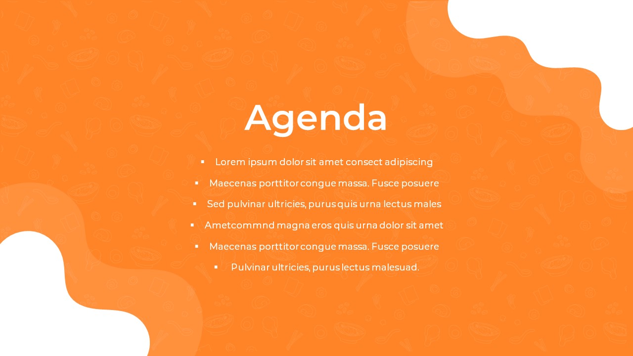 Food-PowerPoint-Theme-Agenda