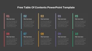 Free-Table-Of-Contents-PPT-Template