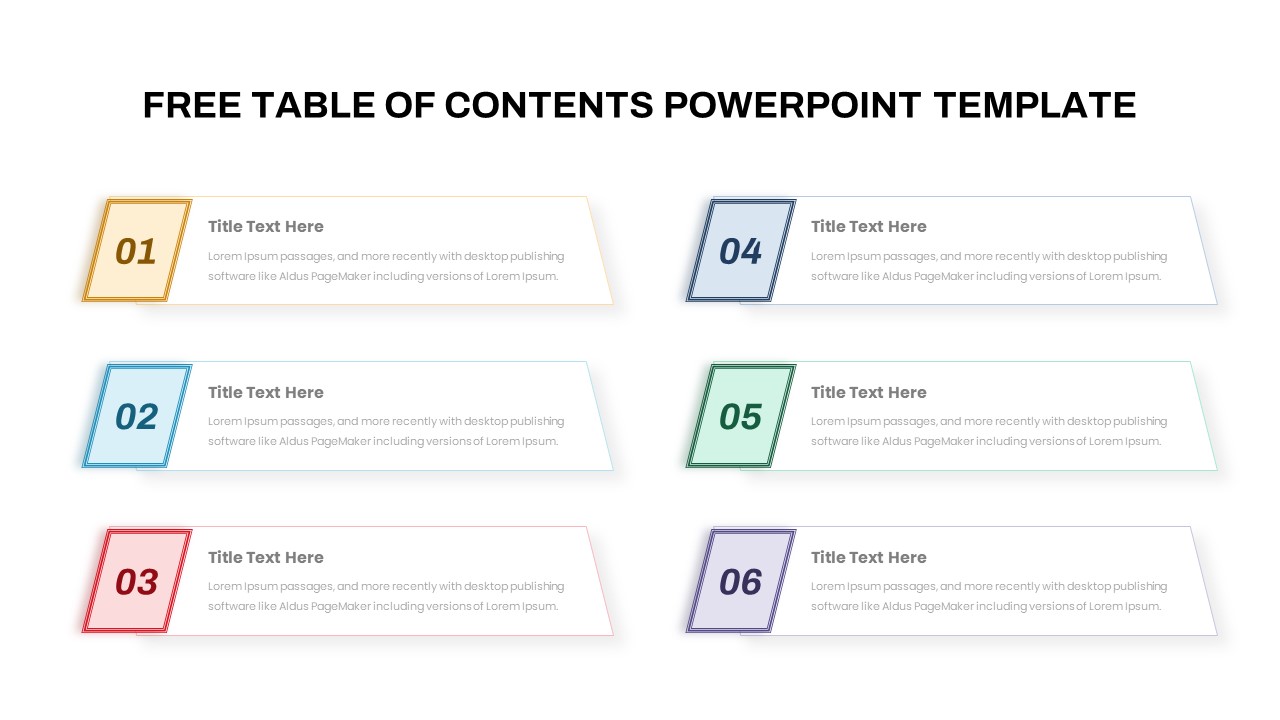 Free-Table-Of-Contents-PowerPoint-Templates