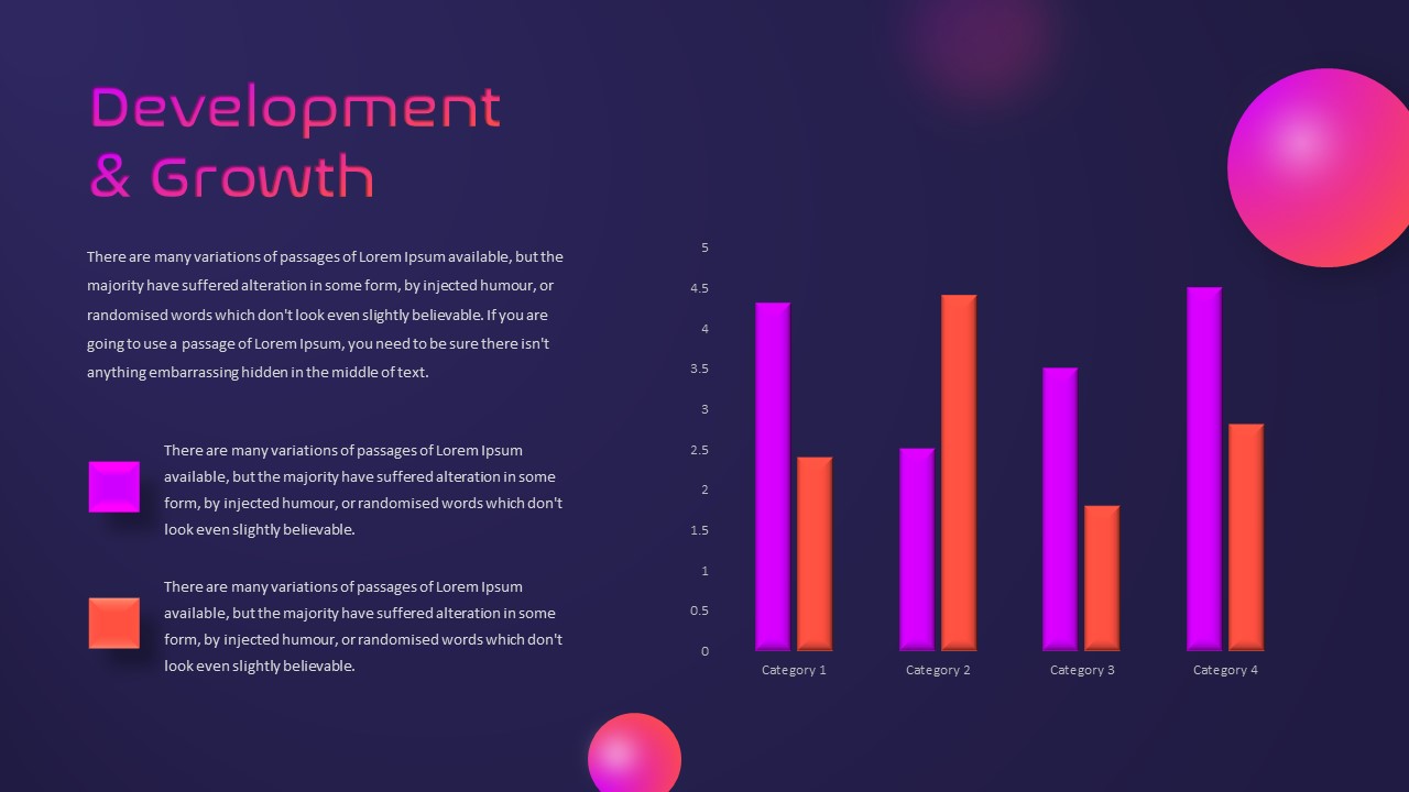 Free Animated Futuristic PowerPoint Template Growth