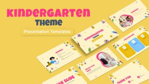 Kindergarten PowerPoint Theme Featured Image