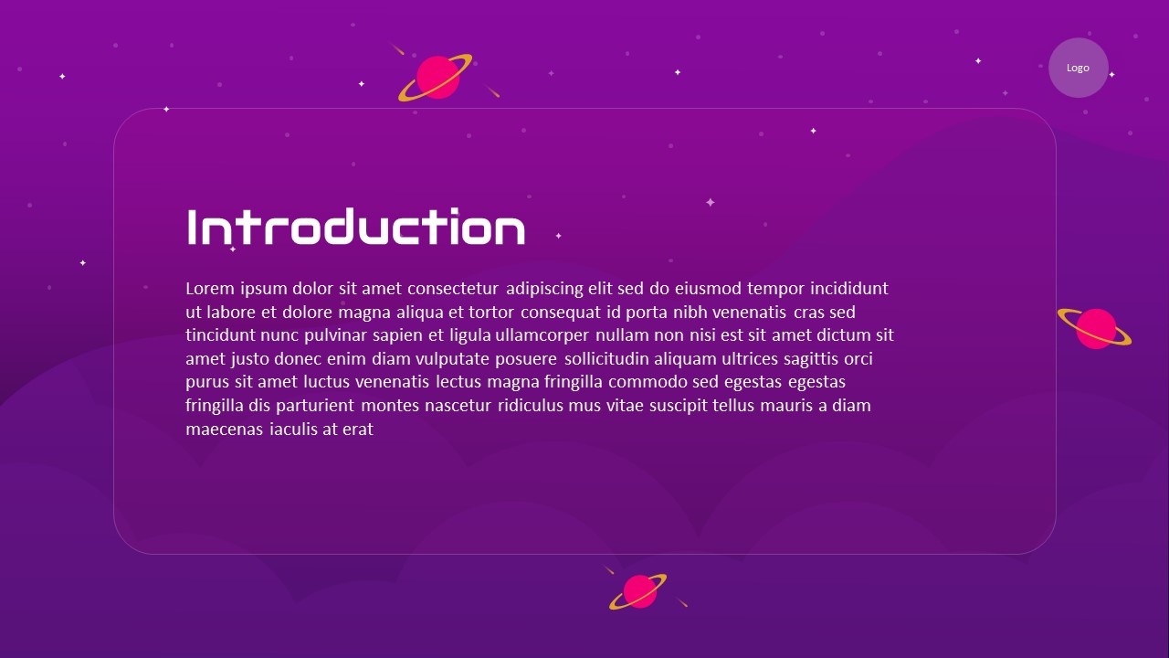 Space-Background-PowerPoint-Theme-Introduction