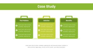 Animated Agriculture PPT Deck Template Case Study Slide