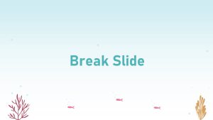 Aqua Farm PowerPoint Theme break slide