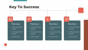 Consulting Pitch Deck PowerPoint Template key to success