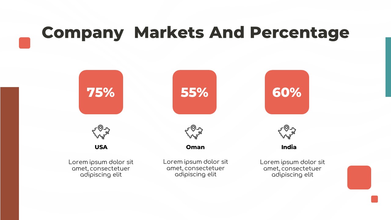 Consulting Pitch Deck PowerPoint Template markets