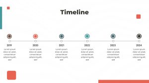 Consulting Pitch Deck PowerPoint Template timeline