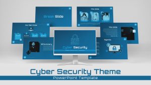 Cyber Security PowerPoint Theme Featured Image