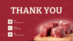 Meat Farm PowerPoint Theme thank you