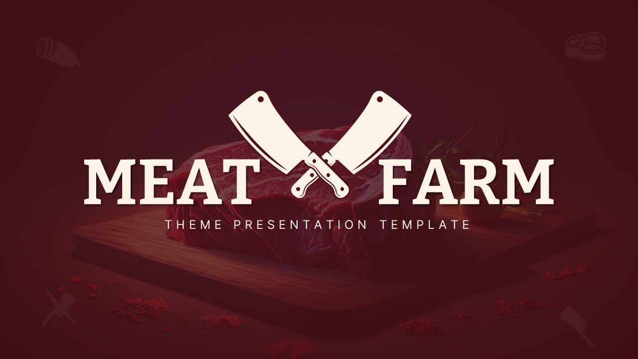 Meat Farm PowerPoint Theme