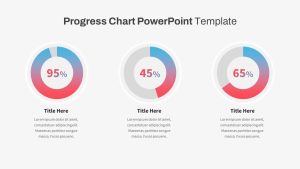 Progress Chart PowerPoint Template featured image