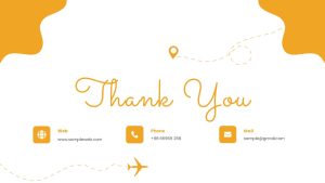 Travel PowerPoint Theme thank you