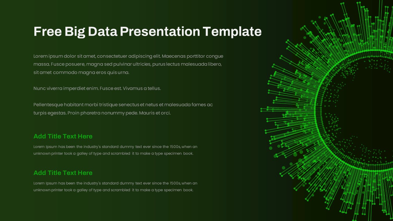 Free Big Data PowerPoint Template featured image