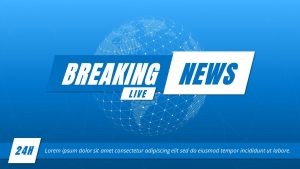 Free Breaking News PowerPoint Slide Template