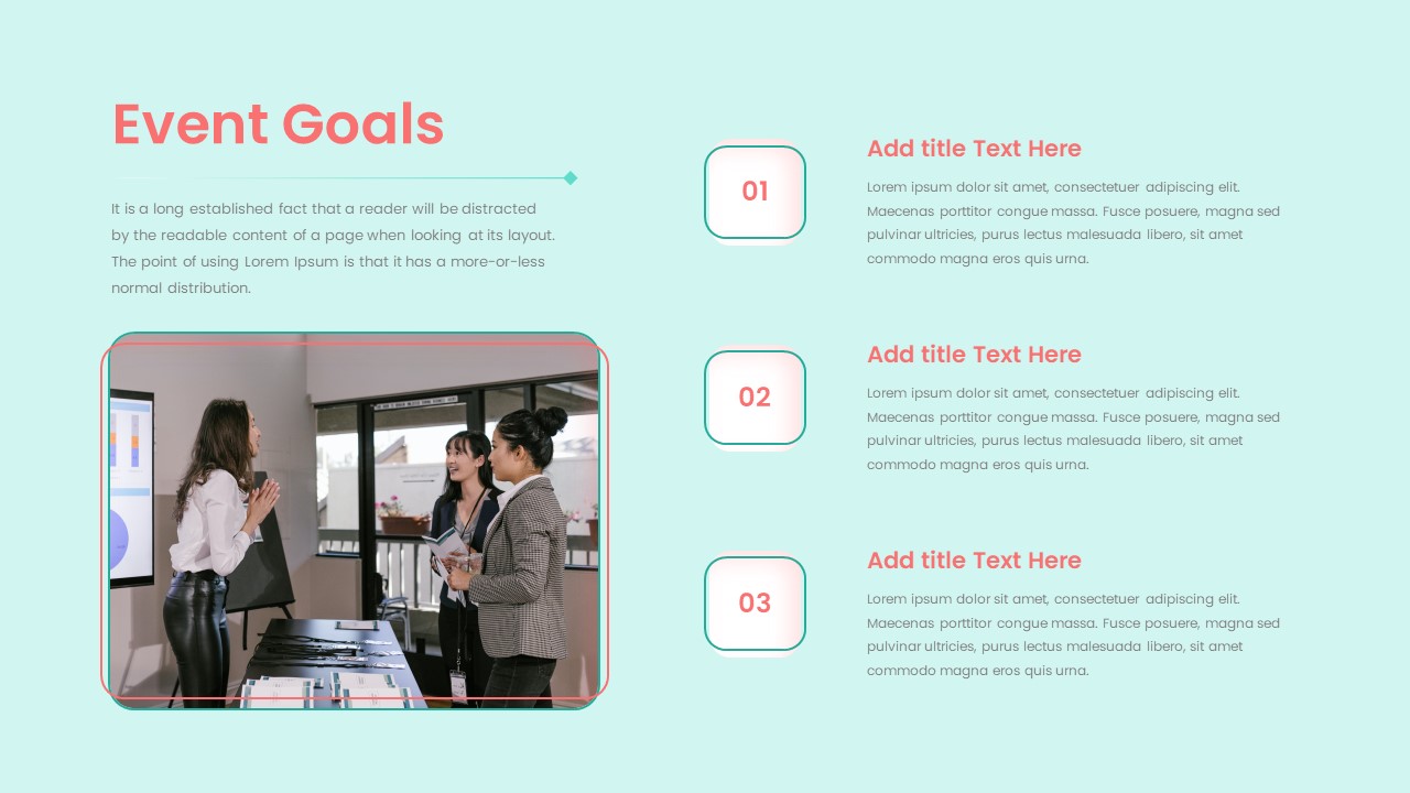 Free Event Planning PowerPoint Template Goals