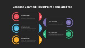 Free Lessons Learned PPT Template Black