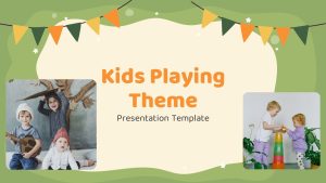 Kids Playing PPT Theme