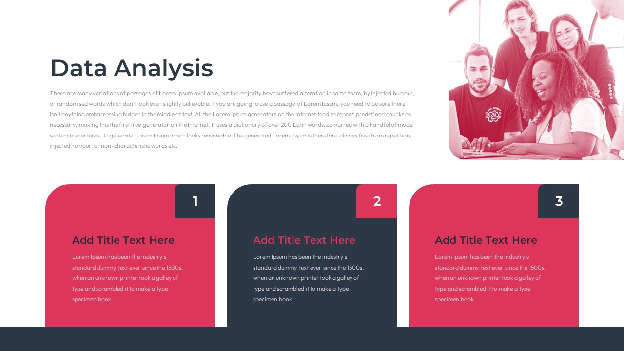 Research Presentation PowerPoint Template Free analysis