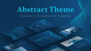 Abstract PPT Theme Featured Image