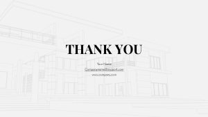 Construction PowerPoint Presentation Theme Thank You Slide