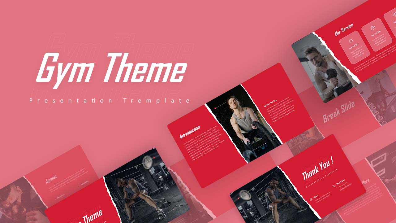 Gym PowerPoint Presentation Theme featured image