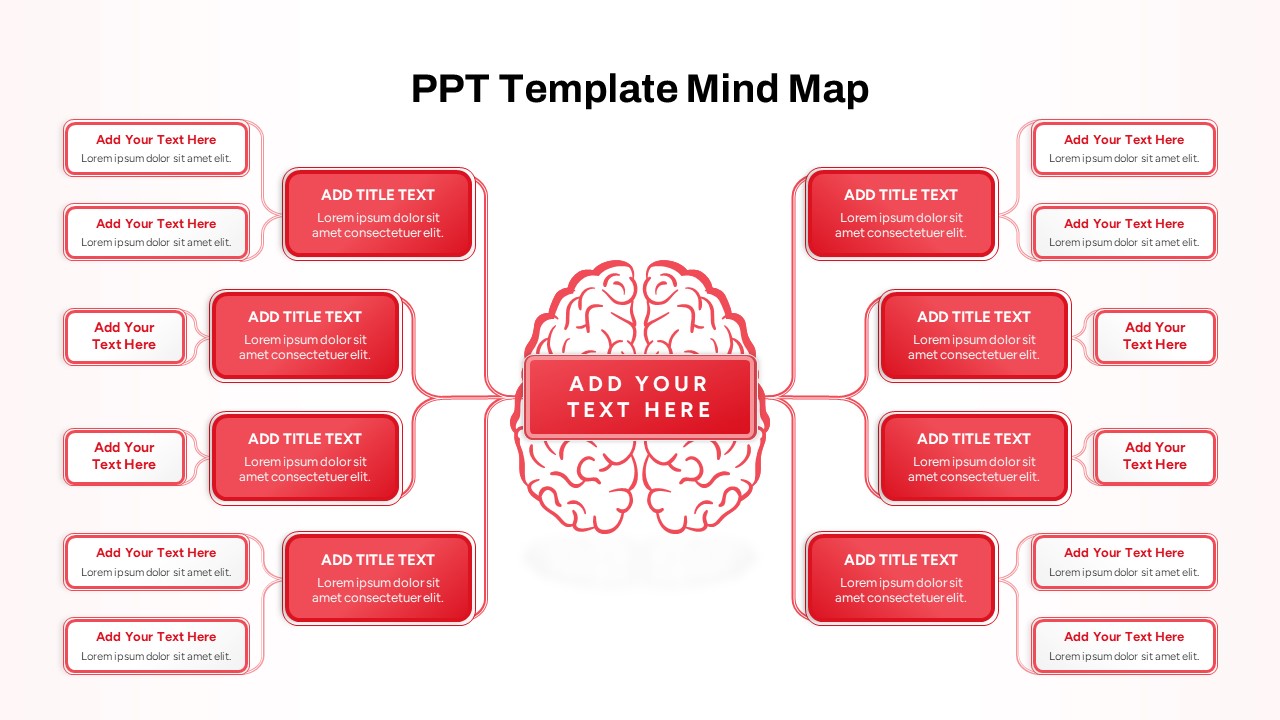 PPT Template Mind Map