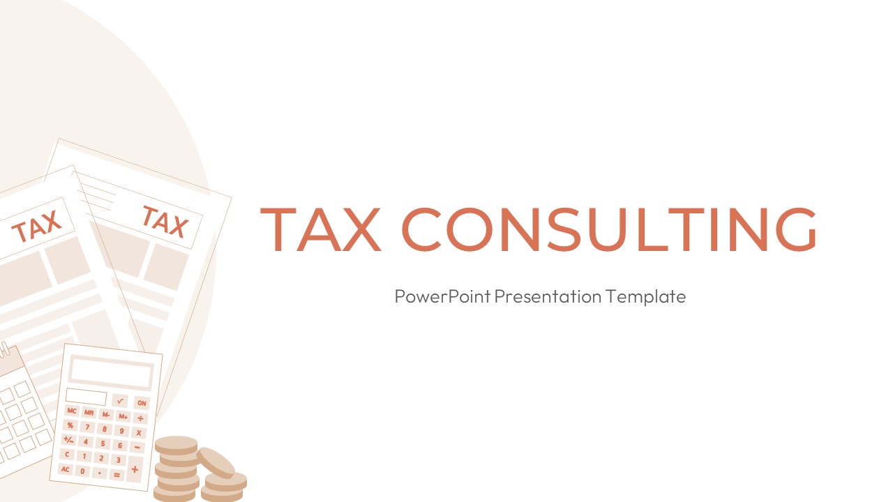 Tax Consulting PowerPoint theme