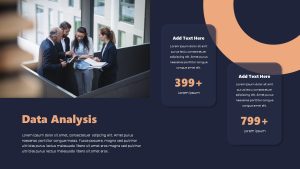 Thesis Presentation PowerPoint Template Free data analysis