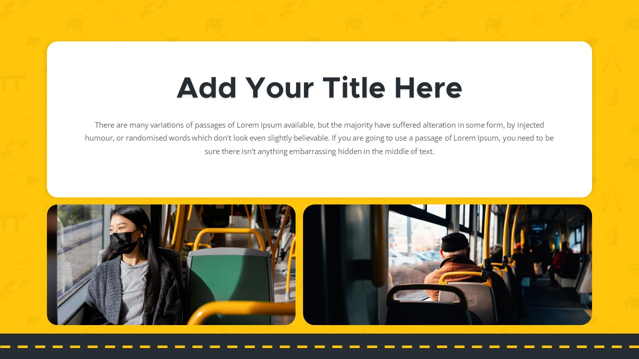 Transportation PowerPoint Theme titles