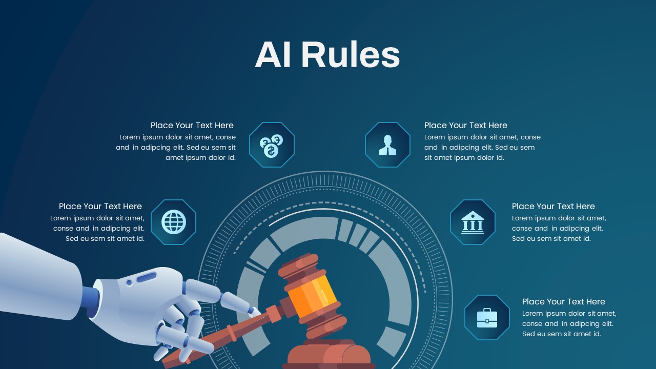 AI Rules PowerPoint Presentation Template