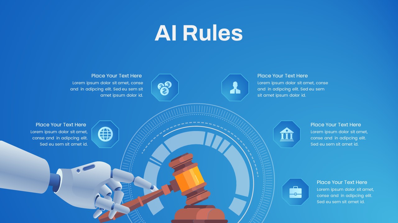 AI Rules PowerPoint Template