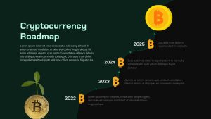 Cryptocurrency Roadmap PPT Template