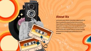 Retro Design Style PowerPoint Template about