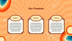 Retro Design Style PowerPoint Template our products