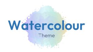 Water color PPT Theme