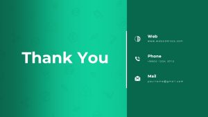 Crypto Currency PowerPoint Theme thank you