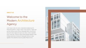 Free Architecture PowerPoint Template welcome