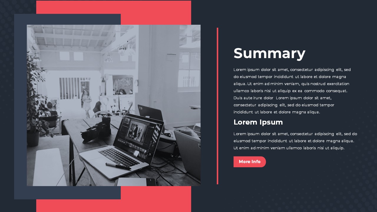 Portfolio PowerPoint Theme summary