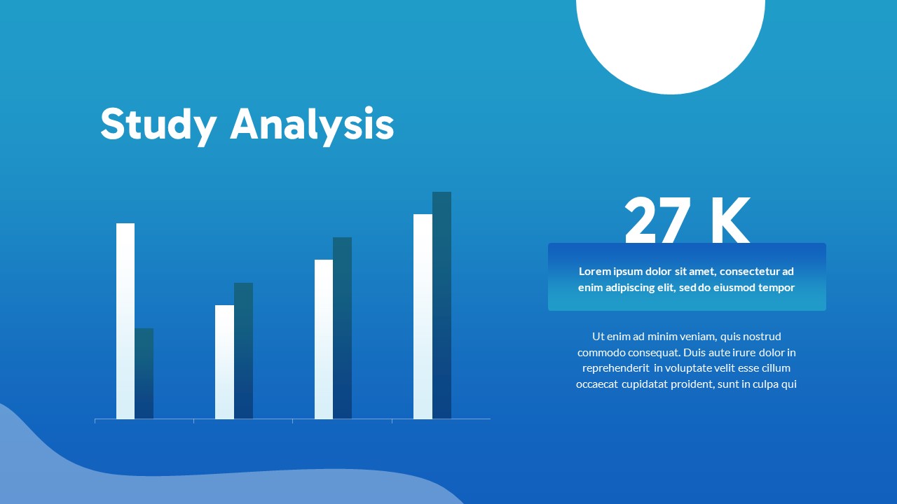 Psychology PowerPoint Template Free analysis