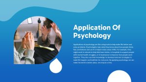 Psychology PowerPoint Template Free application