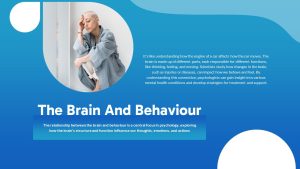 Psychology PowerPoint Template Free behaviour