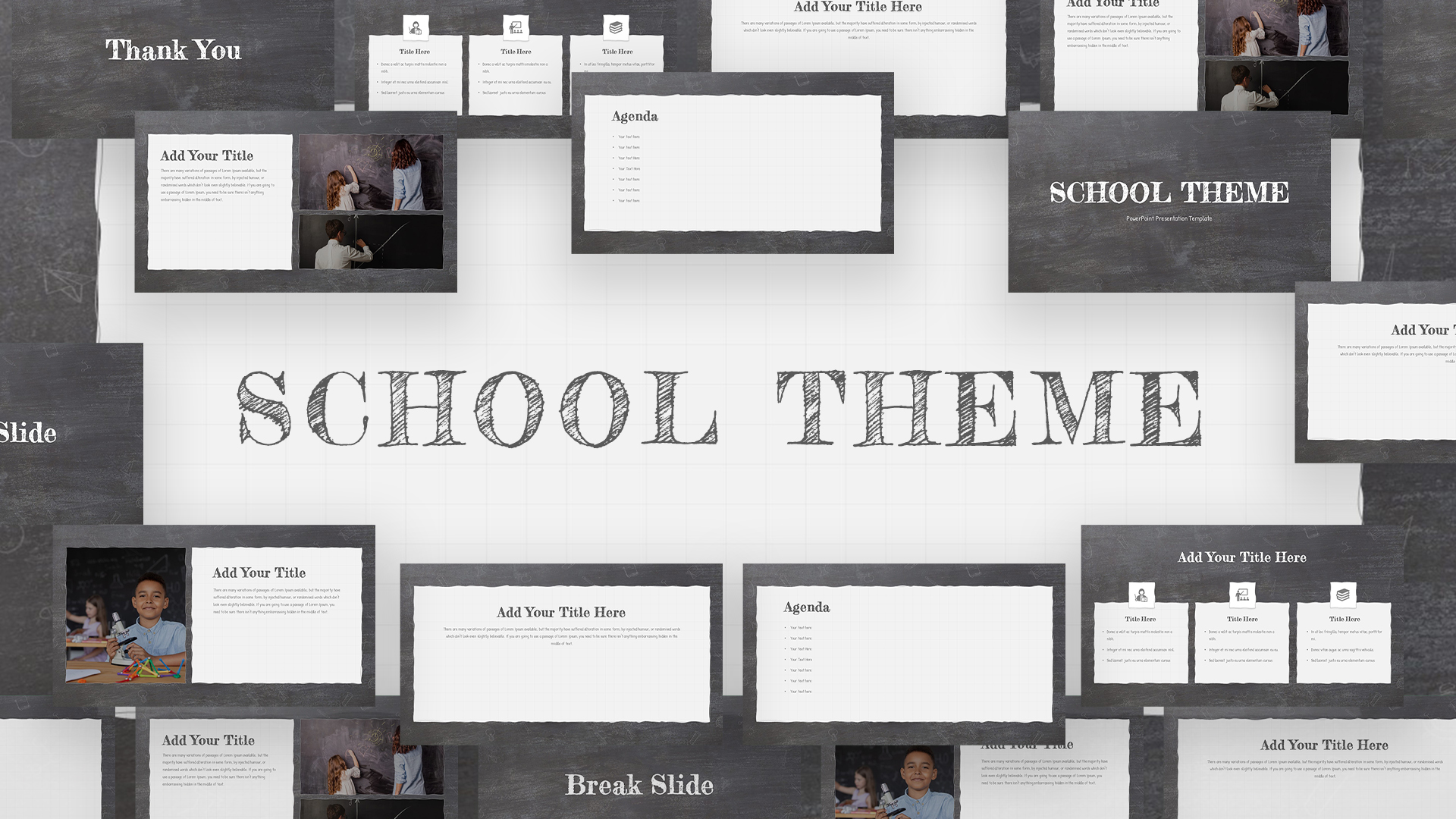 School PowerPoint Theme Featured Image