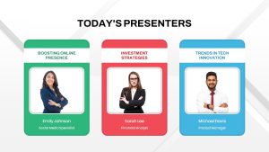 Today's Presenters PowerPoint Template featured image