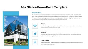 At a Glance PowerPoint Template featured image