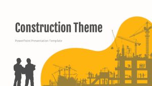 Construction Presentation Theme For PowerPoint