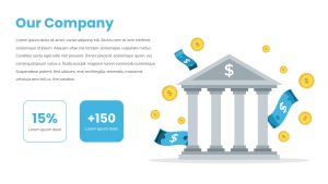 Free Banking PowerPoint Template company slide