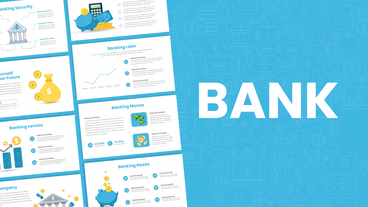 Free Banking PowerPoint Template featured image