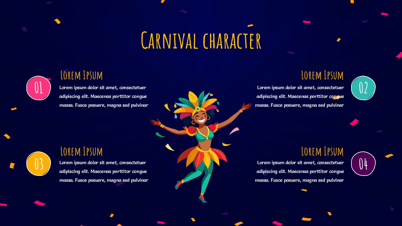 Free PPT And Google Slides Carnival Templates Carnival Character Slide