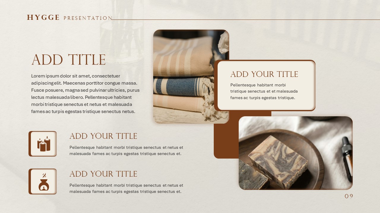 Hygge PowerPoint Template your titles