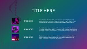 Music PowerPoint Presentation Theme titles slide